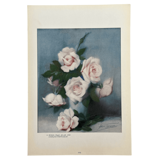 Reprodução "Rosas" de Armando Vianna de 1950