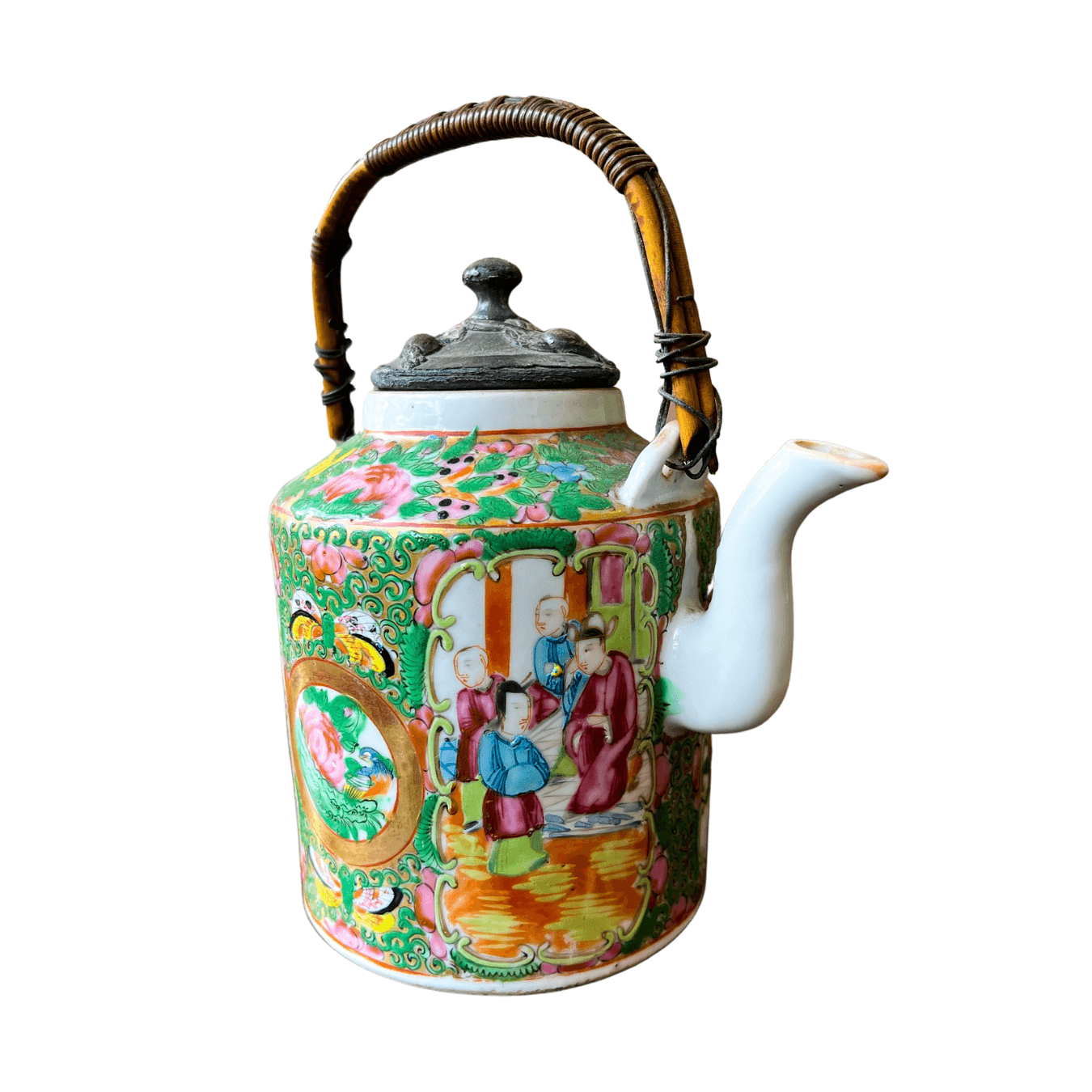 Bule para Chá em Porcelana Companhia das Índias de 1900