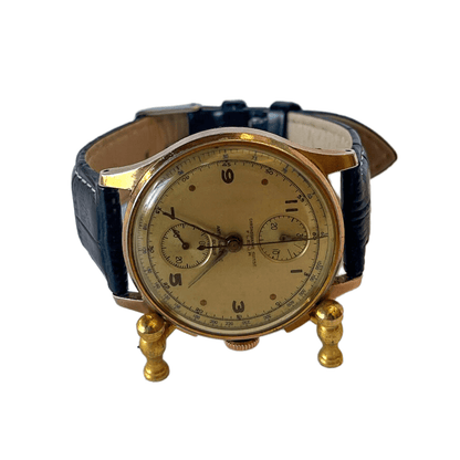 Relógio Cronógrafo Suíço Fleur dos anos 1940