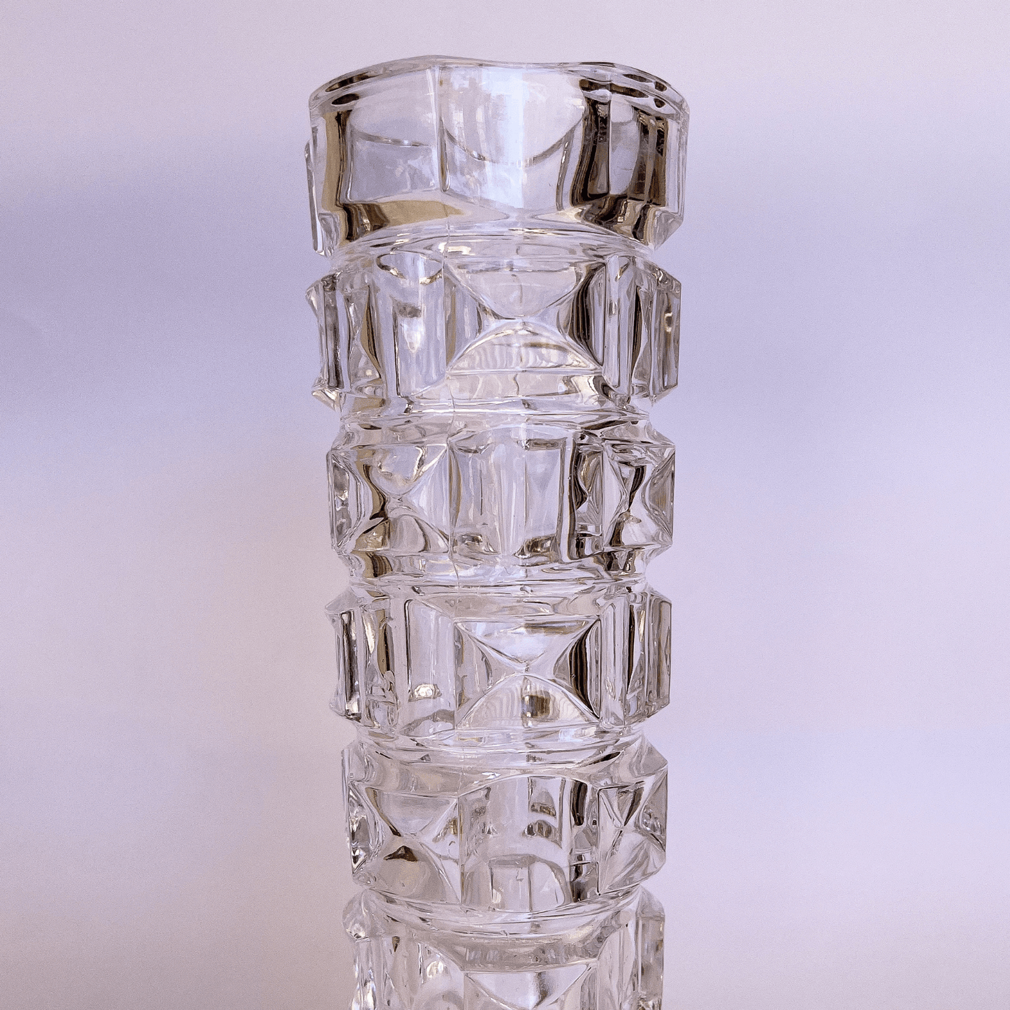 Vaso de Cristal Francês de 1970