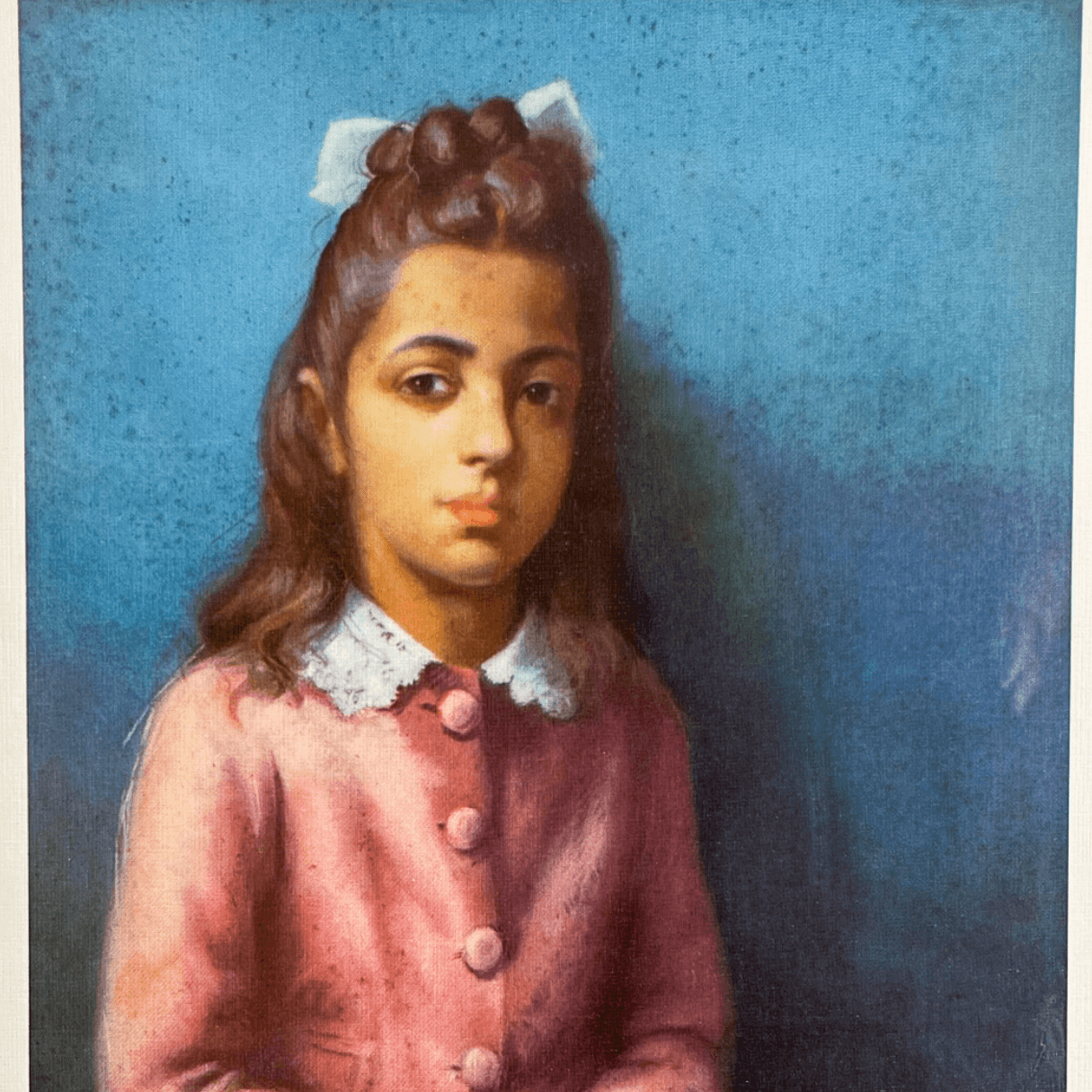 Reprodução "Retrato de Eny Maria" de Armando Vianna de 1942