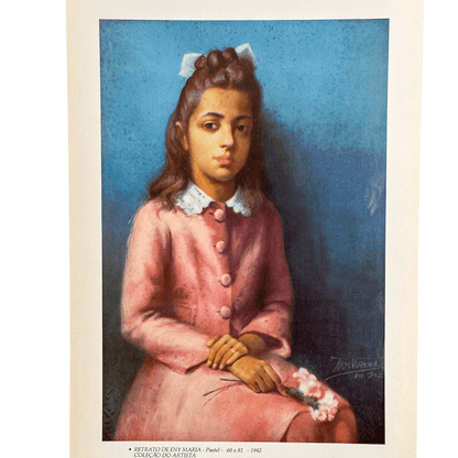Reprodução "Retrato de Eny Maria" de Armando Vianna de 1942