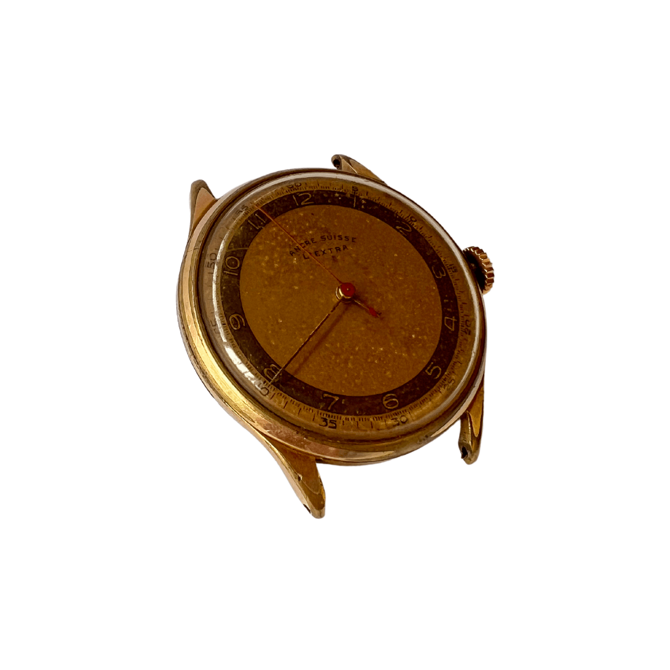 Relógio Vintage Suíço Banhado a Ouro de 1960