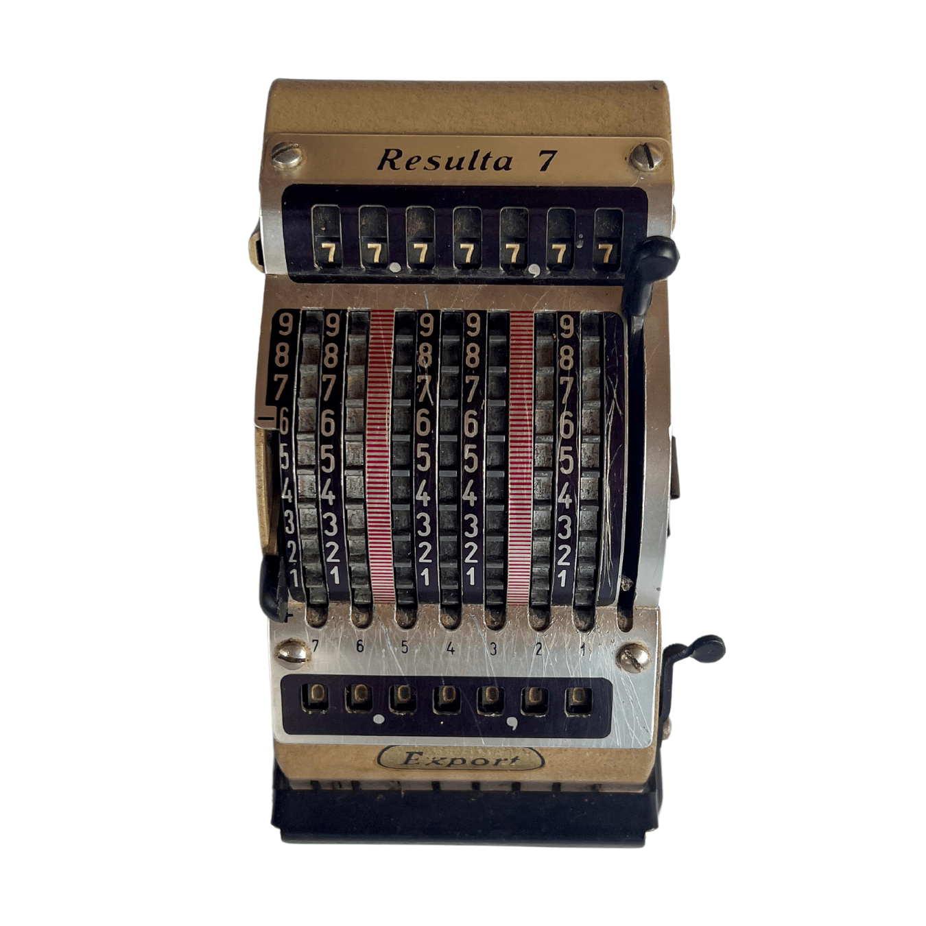 Máquina de Cálculo Vintage Alemã de 1960