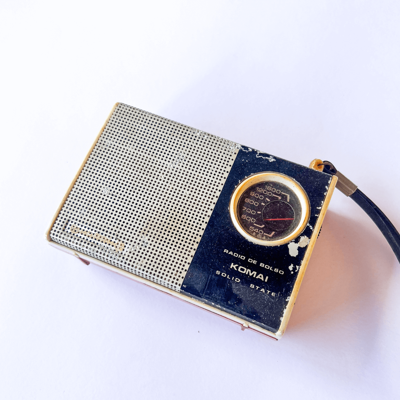 Rádio de Bolso Vintage Komai