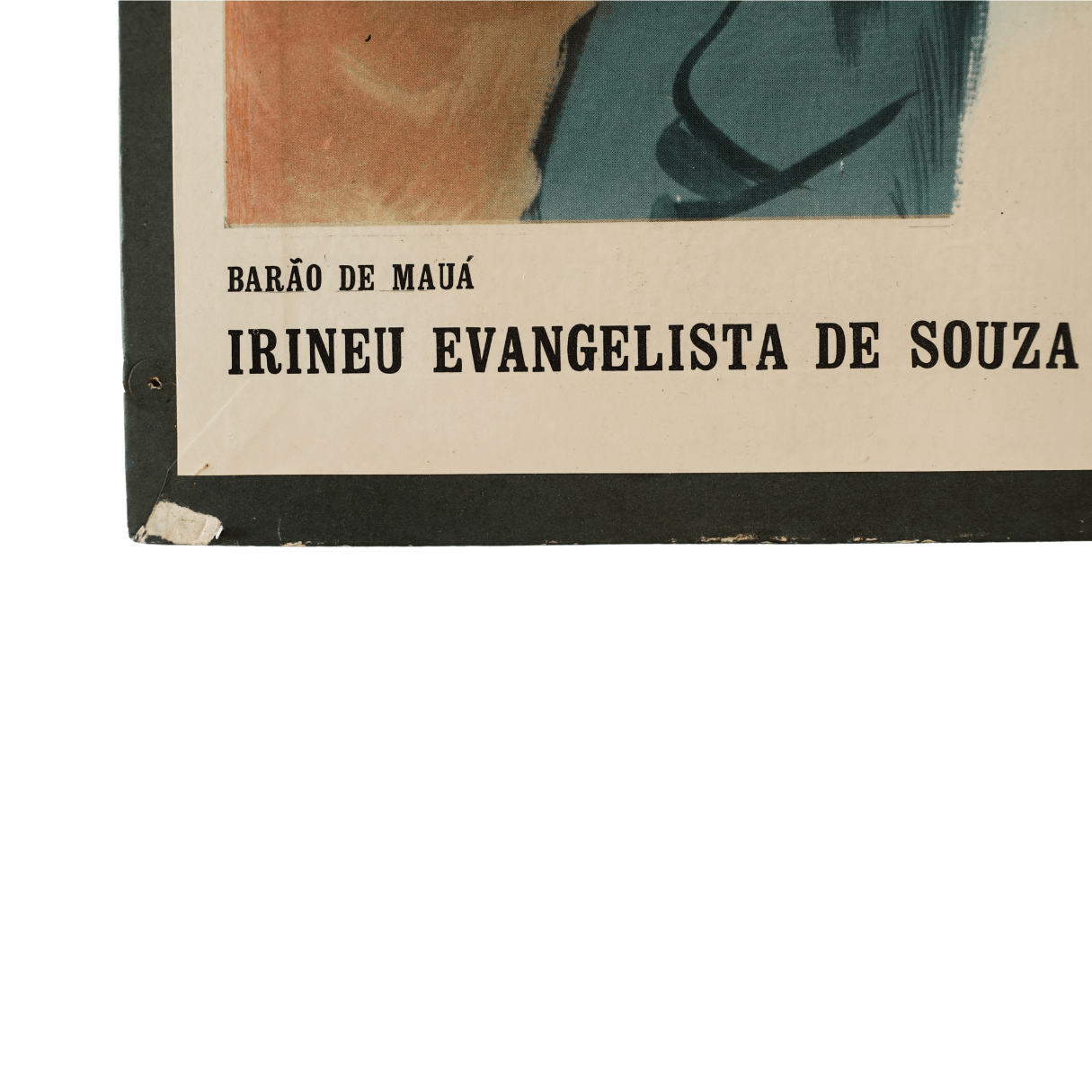 Placa Decorativa Barão de Mauá de 1970