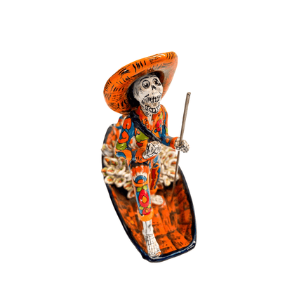 Escultura Mexicana do Dia de los muertos