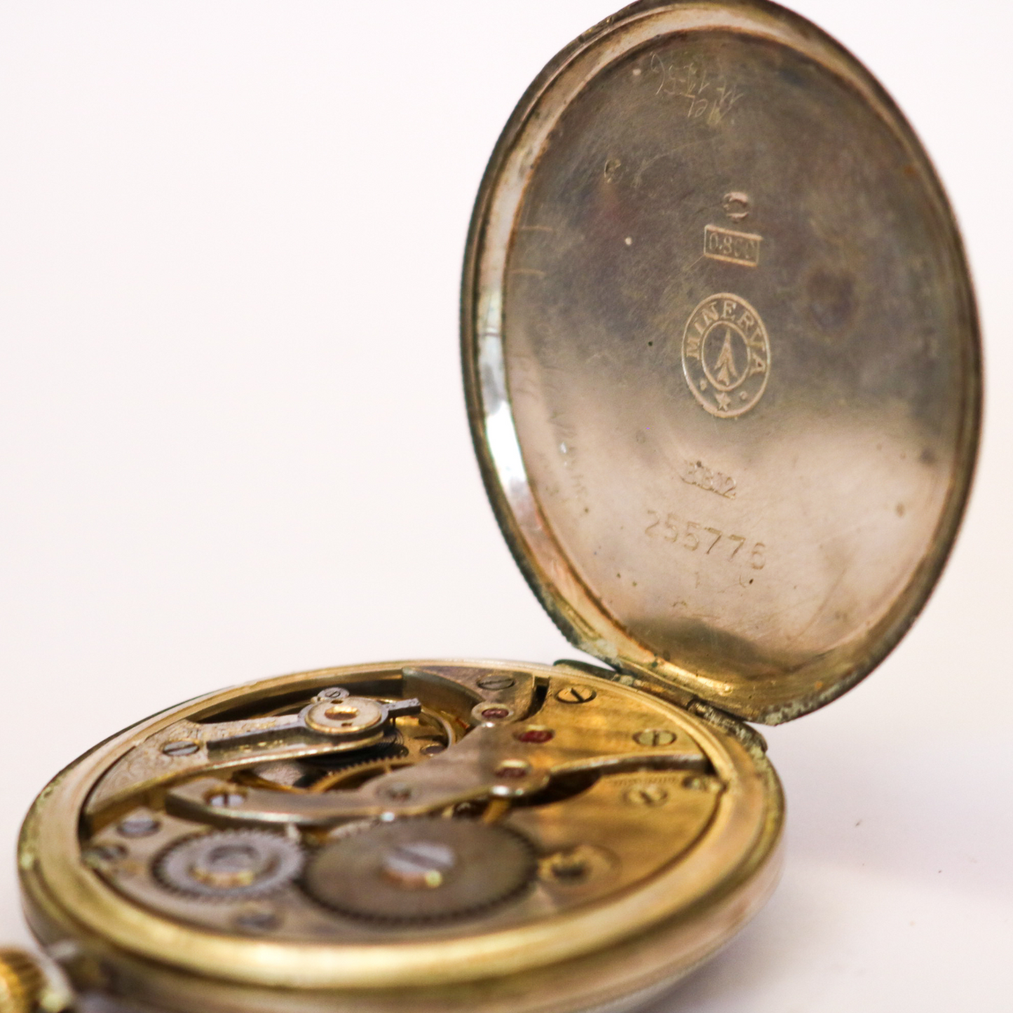 Relógio de Bolso Suíço Minerva de 1920