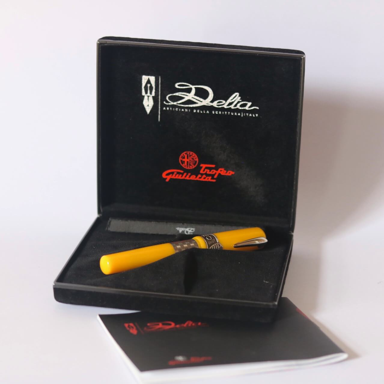 Caneta Ballpoint Delta Alfa Romeo de 1980