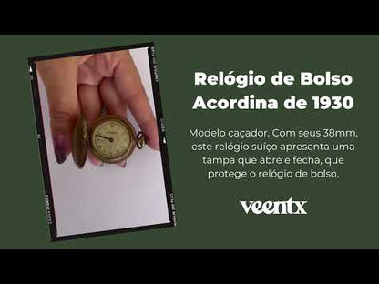 Relógio de Bolso Acordina de 1930